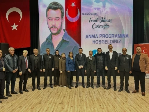 Akşehir&rsquo;de Fırat Yılmaz &Ccedil;akıroğlu i&ccedil;in anma programı d&uuml;zenlendi
