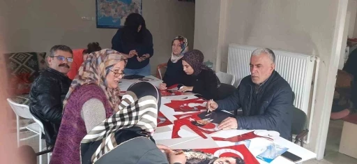 Akşehir&rsquo;de şehitlerin hatırası i&ccedil;in anlamlı &ccedil;alışma
