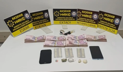 Akşehir&rsquo;de uyuşturucu operasyonu: 1 tutuklama
