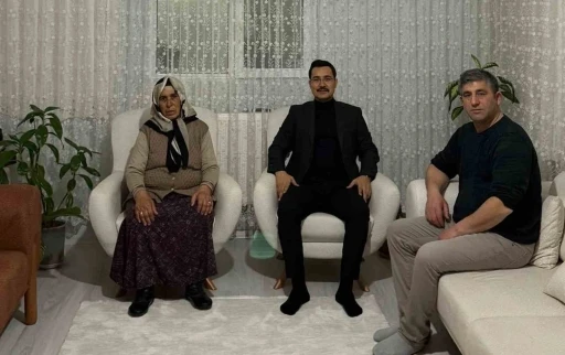Akyaka Kaymakamı İsmail Demirtaş şehit ailesi ile iftar sofrasında buluştu
