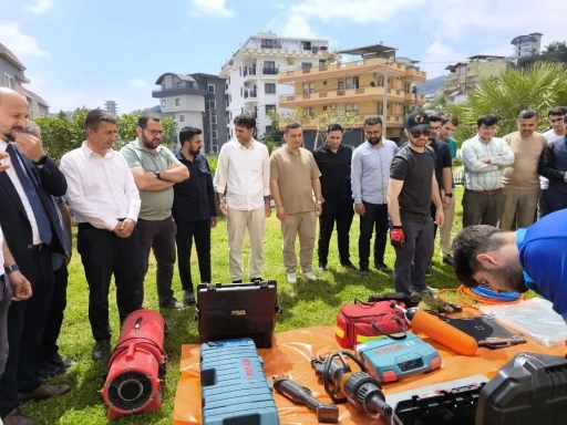 Alanya&rsquo;da diyanet personeline arama kurtarma eğitimi
