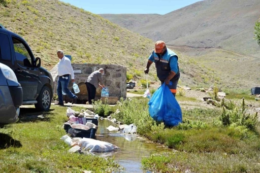 Alanya’da yaylalara katı atık toplama hizmeti sunuluyor
