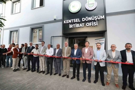 Alanyurt kentsel d&ouml;n&uuml;ş&uuml;m ofisi a&ccedil;ıldı
