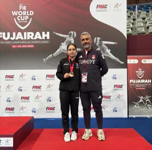 Alara Atmaca, D&uuml;nya Kupası&rsquo;nda bronz madalya kazandı
