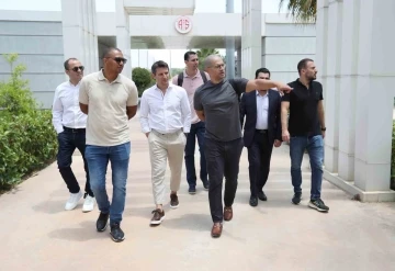 Alex de Souza Antalyaspor’un tesislerini gezdi
