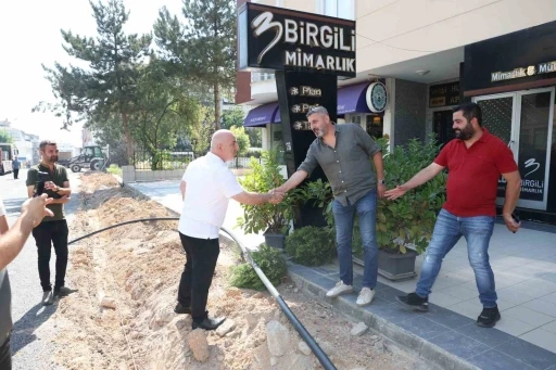 Ali Arıcan Caddesi yenileniyor
