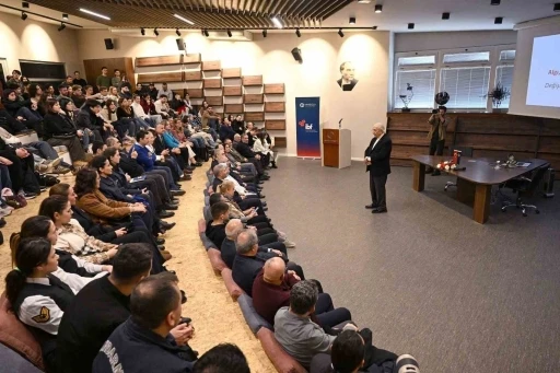 Ali Saydam &ouml;ğrencilere iletişimin altın kurallarını anlattı

