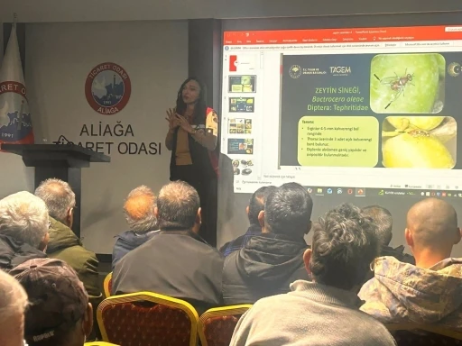 Aliağa&rsquo;da tarımsal eğitimler aralıksız s&uuml;r&uuml;yor
