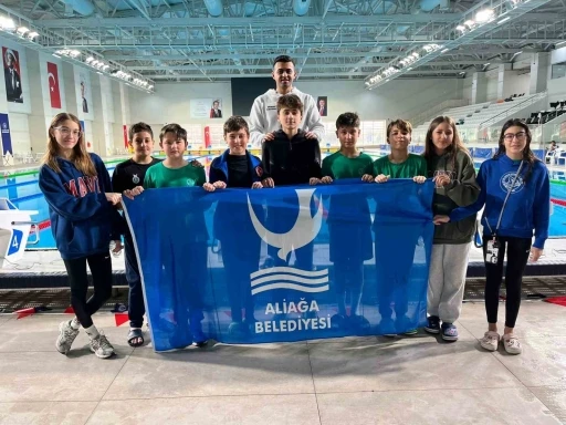 Aliağalı yüzücüler Türkiye finallerine kaldı

