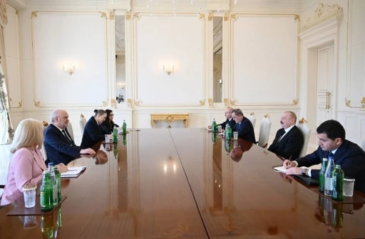 Aliyev, AGİT Genel Sekreteri Feridun Sinirlioğlu’nu kabul etti
