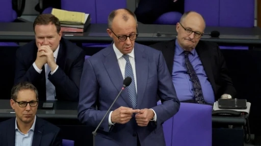 Almanya Başbakanı Merz: "B&uuml;y&uuml;k g&uuml;&ccedil;lerin oyun topu değiliz"
