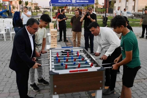 Altıeyl&uuml;l&rsquo; de kırsal mahalleler yaz akşamlarında şenleniyor
