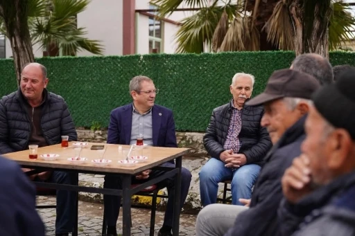 Altınova&rsquo;da Başkan Ergin&rsquo;den halkla samimi buluşma
