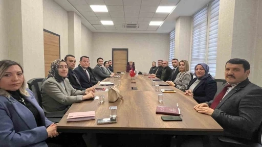 Altıntaş&rsquo;ta İl&ccedil;e İdare Şube Başkanları Toplantısı yapıldı

