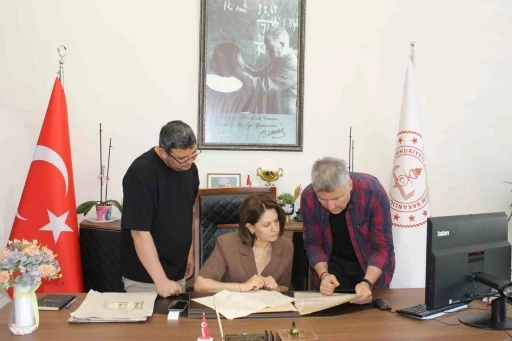 Altıntaş&rsquo;ta Maarif Arşivi &ccedil;alışmaları s&uuml;r&uuml;yor
