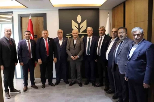 Altun&rsquo;dan TYAB Başkanı Olgun&rsquo;a ziyaret
