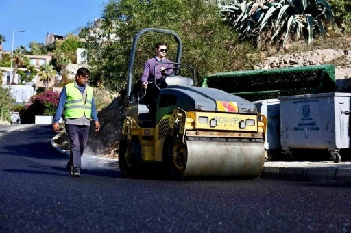 Altyapı çalışmaları tamamlandı, sokak sıcak asfalta kavuştu
