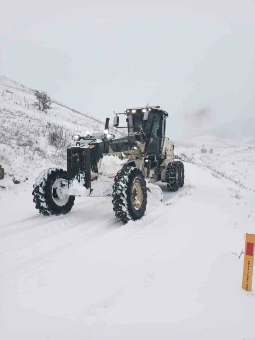 Amasya&rsquo;da 28 k&ouml;y yolu ulaşıma kapalı

