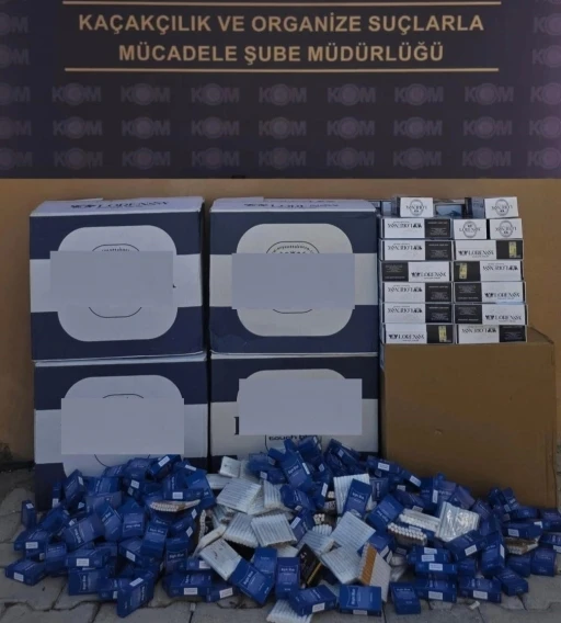 Anamur’da 66 bin adet kaçak makaron ele geçirildi
