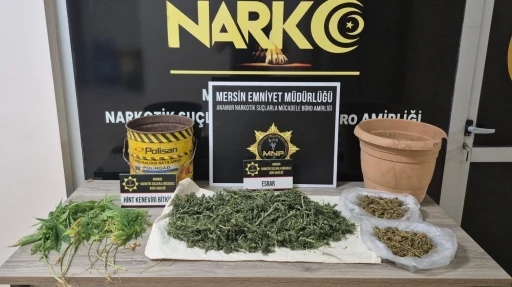 Anamur&rsquo;da uyuşturucu taciri yakalanıp tutuklandı
