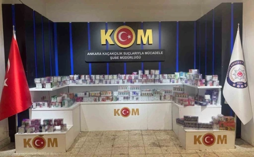 Ankara’da 3 binden fazla kaçak elektronik sigara ele geçirildi
