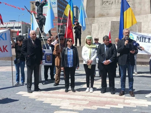 Ankara&rsquo;da Kırım Tatar S&uuml;rg&uuml;n&uuml;&rsquo;n&uuml;n 82. yıld&ouml;n&uuml;m&uuml;nde anma etkinliği
