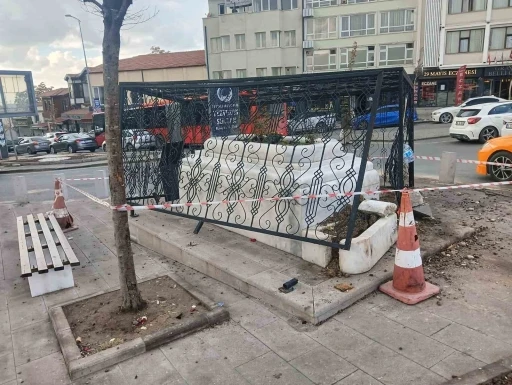 Ankara’da sürekli trafik kazalarının yaşandığı türbede yine kaza oldu
