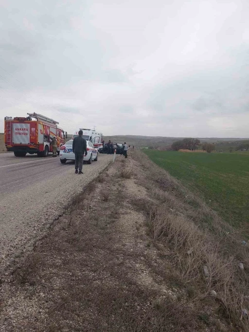 Ankara’da trafik kazası: 4 ölü, 3 ağır yaralı
