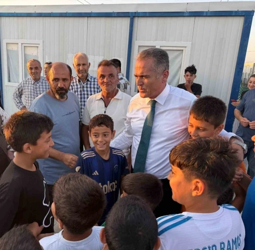 Antakya&rsquo;da konteyner kentlerden tahliye s&uuml;reciyle ilgili bilgilendirmeler devam ediyor
