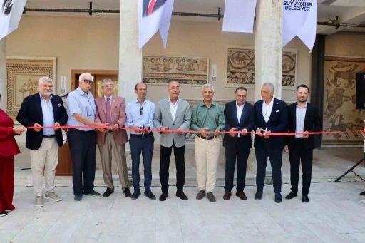 Antakya&rsquo;nın yerinden edilen mozaiklerinin replikaları g&ouml;r&uuml;c&uuml;ye &ccedil;ıktı
