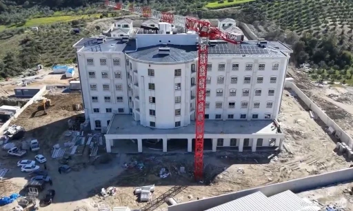 Antakya &ouml;ğretmenevi ve akşam sanat okulu inşaatında sona gelindi
