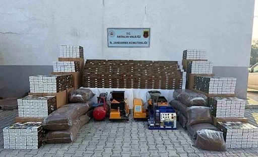 Antalya’da 1 milyon doldurulmuş makaron ele geçirildi
