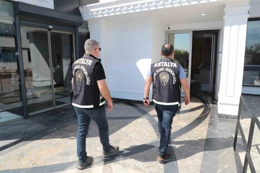 Antalya’da günübirlik kiralık evlere eş zamanlı denetim
