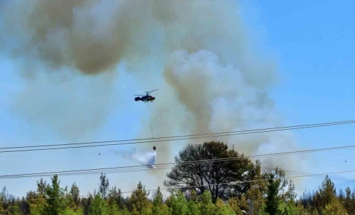 Antalya&rsquo;da ormanlık alandaki yangın kontrol altına alındı
