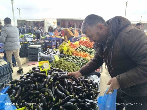Antalya&rsquo;daki olumsuz hava şartları patlıcanın tadını ka&ccedil;ırdı
