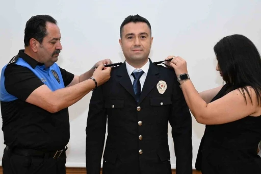 Antalya Emniyet Müdürlüğü’nde rütbe terfi töreni düzenlendi
