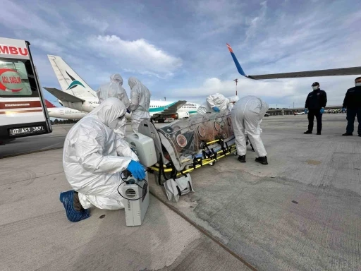 Antalya Havalimanı’nda uluslararası salgın senaryolu &quot;Acil Durum Tatbikatı&quot;
