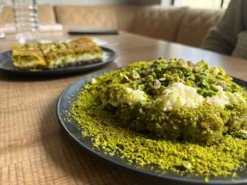 Antep fıstığı ve kaymağın buluştuğu lezzet: Cennet &ccedil;amuru
