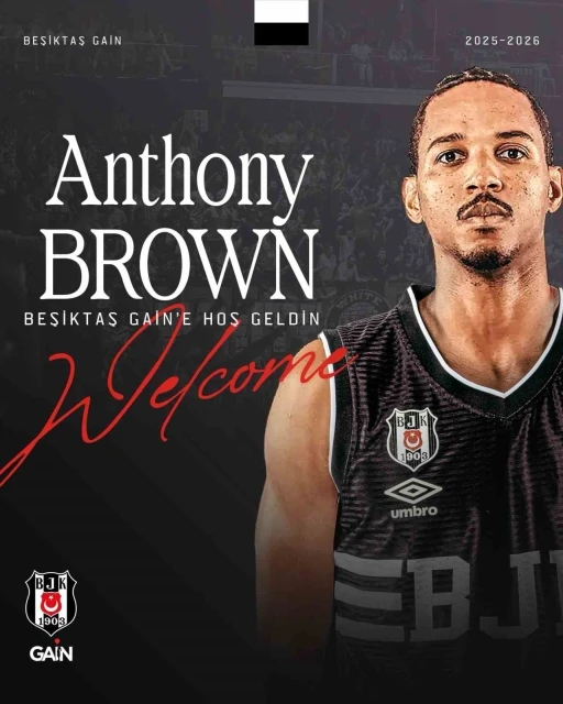 Anthony Brown, Beşiktaş’ta
