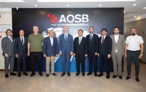AOSB Y&ouml;netimi, Ukrayna heyetiyle işbirliği ve yatırımı g&ouml;r&uuml;şt&uuml;
