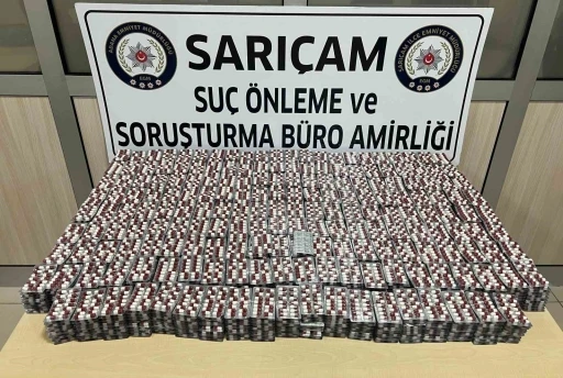 Apartman dairesine yapılan baskında 27 bin 412 uyuşturucu ele geçirildi
