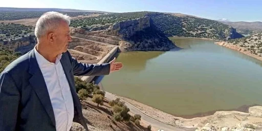 Araban Ardıl Barajında su seviyesi y&uuml;kseliyor
