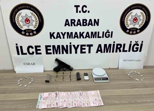 Araban’da uyuşturucu operasyonu: 1 gözaltı
