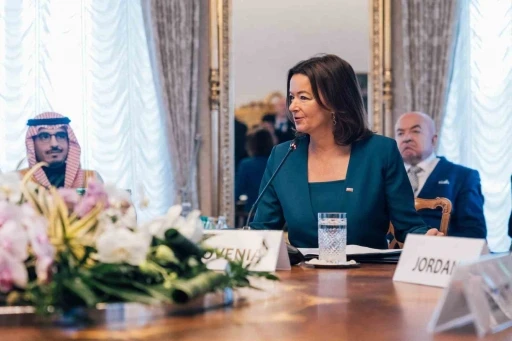 Arap-İslam Bakanlar Komitesi, Slovenya Dışişleri Bakanı ile g&ouml;r&uuml;şt&uuml;
