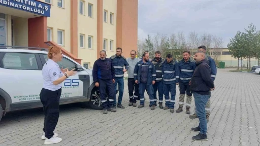 Aras Edaş&rsquo;tan sahada g&uuml;venlik i&ccedil;in personele g&uuml;venli s&uuml;r&uuml;ş eğitimi
