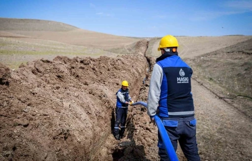 Arguvan G&uuml;m&uuml;şl&uuml;&rsquo;ye bin 500 metrelik i&ccedil;me suyu hattı
