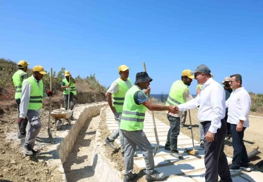 Arıburnu Zafer Anıtı&rsquo;nda ihya &ccedil;alışmaları devam ediyor
