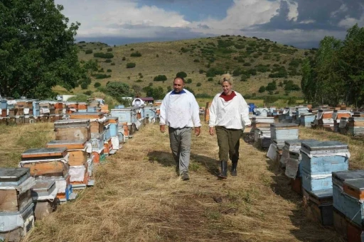 Arıların izinde bir &ouml;m&uuml;r: Karavan desteği gezgin arıcı aileye nefes oldu
