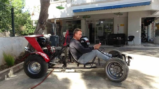 Arkadaşları &lsquo;Yapamazsın&rsquo; dedi, hızı saatte 160 kilometreye ulaşan hayalini ger&ccedil;ekleştirdi
