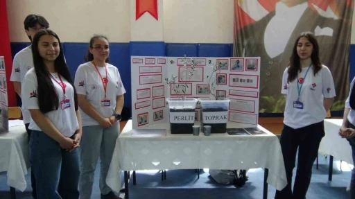 Artvin’de liseli gençler projelerini sergiledi

